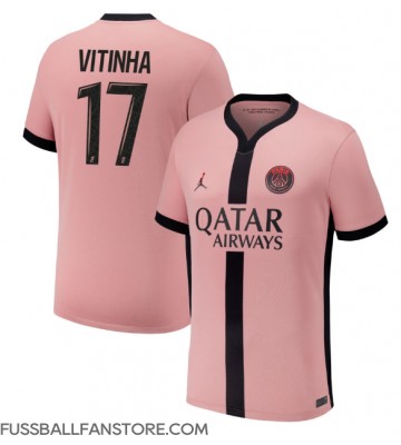 Paris Saint-Germain Vitinha #17 Replik 3rd trikot 2024-25 Kurzarm